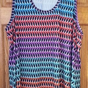 Multicolored Patterend Tank